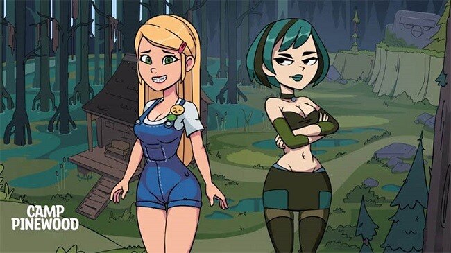 Craft your own path in Camp Pinewood APK, a stunning visual novel where every choice leads to new di...