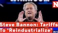 NEWSWEEK: In Conversation with Steve Bannon: Tariffs As a Path to a "Reindustrialized" America