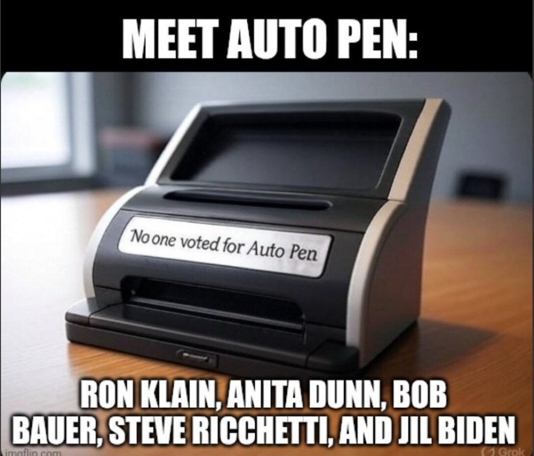 The Names Behind The Autopen…! 