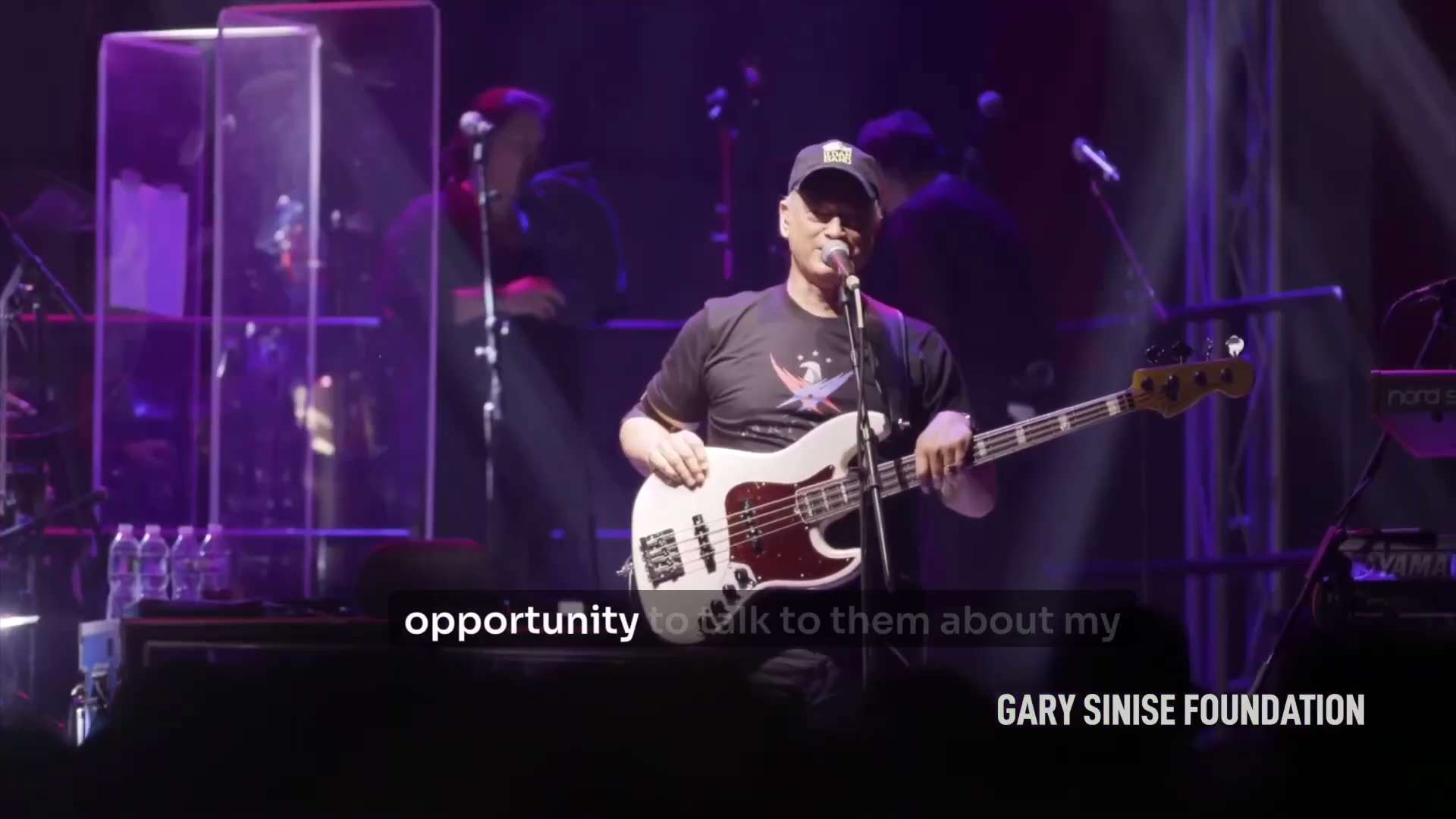 Gary Sinise: "The Lt. Dan band was born in 2003/2004 when I just started doing USO tours, and I want...