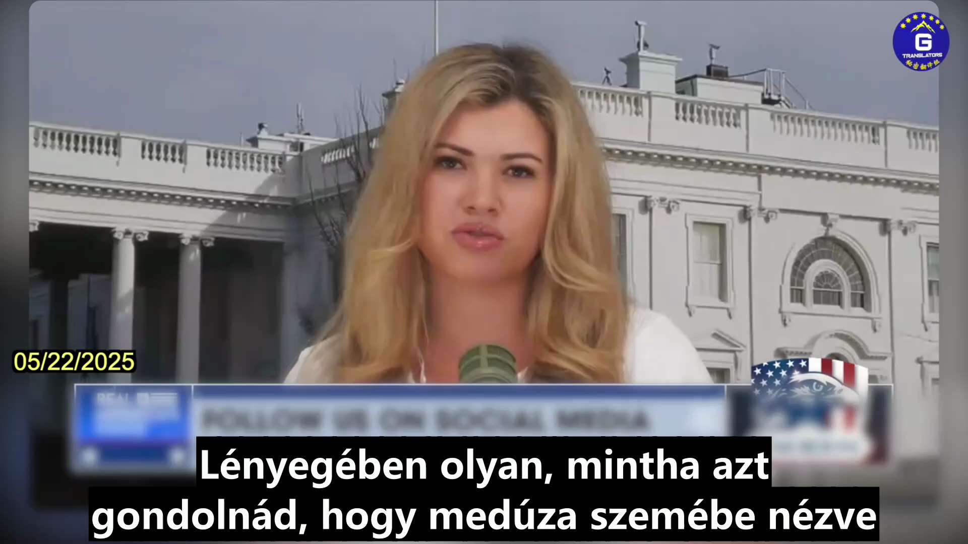 【HU】2025.05.22. A War Room című műsorban Natalie Winters a Harvard Egyetemet a KKP-vel való együttmű...