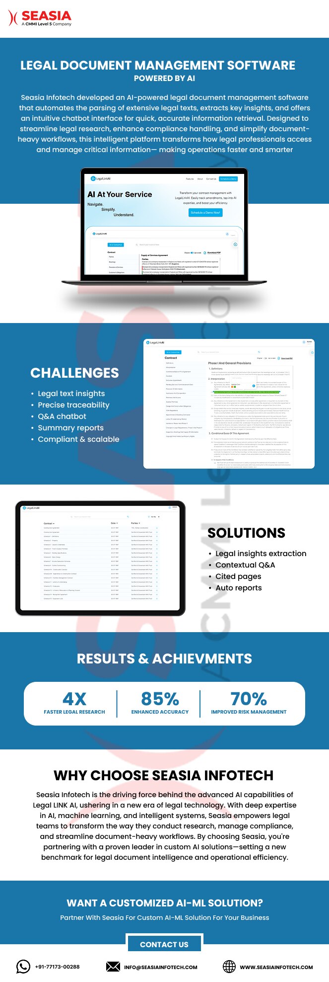 AI Legal Document Management Software for Smarter, Faster Workflows

Seasia developed a custom AI so...