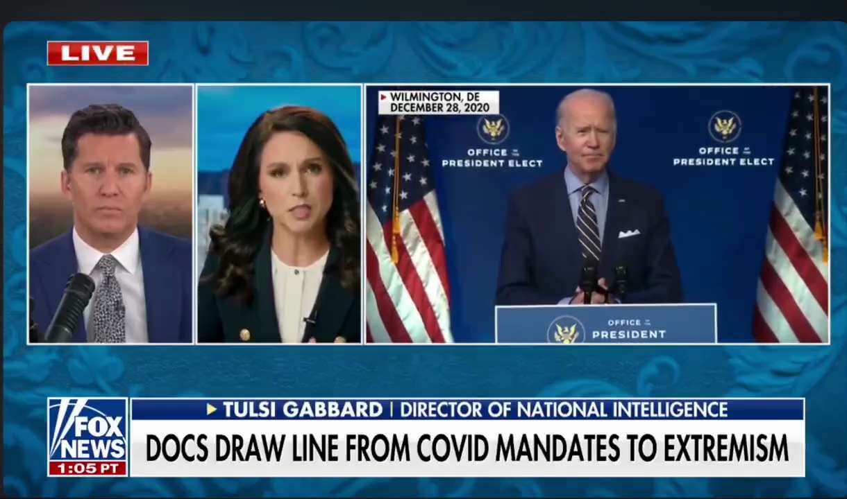 WATCH: DNI Tulsi Gabbard exposes the deep state’s playbook:

”Bad actors and their friends in the le...
