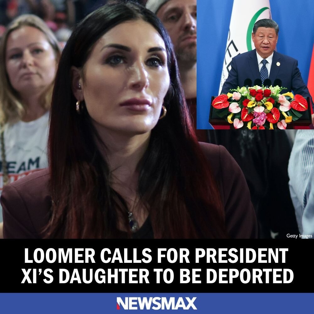 Laura Loomer is calling for Chinese President Xi Jinping's daughter to be deported in the wake of th...