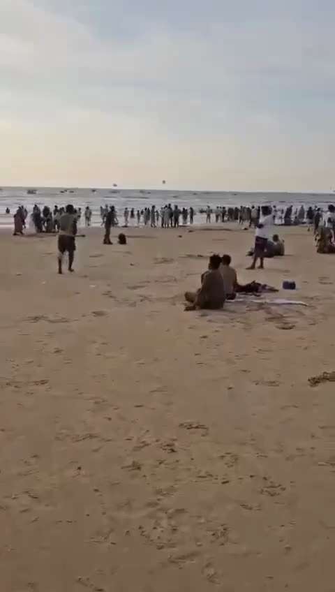 A day out at Dover beach in "Modern England".