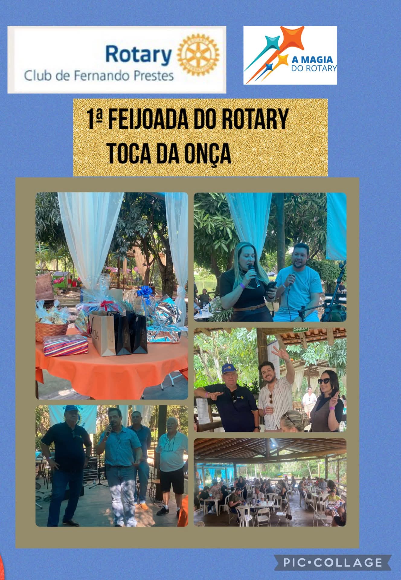 A Magia do Rotary!

Agradecemod a todos os amigos que compareceram e prestigiaram a 1ª Feijoada do R...
