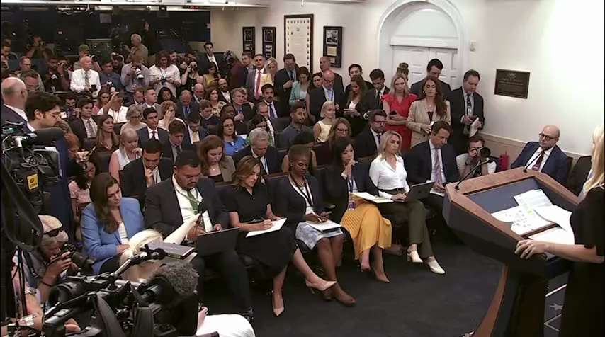 WATCH: White House Press Secretary Responds to Trump Supporters who Oppose U.S. Involvement in Iran ...