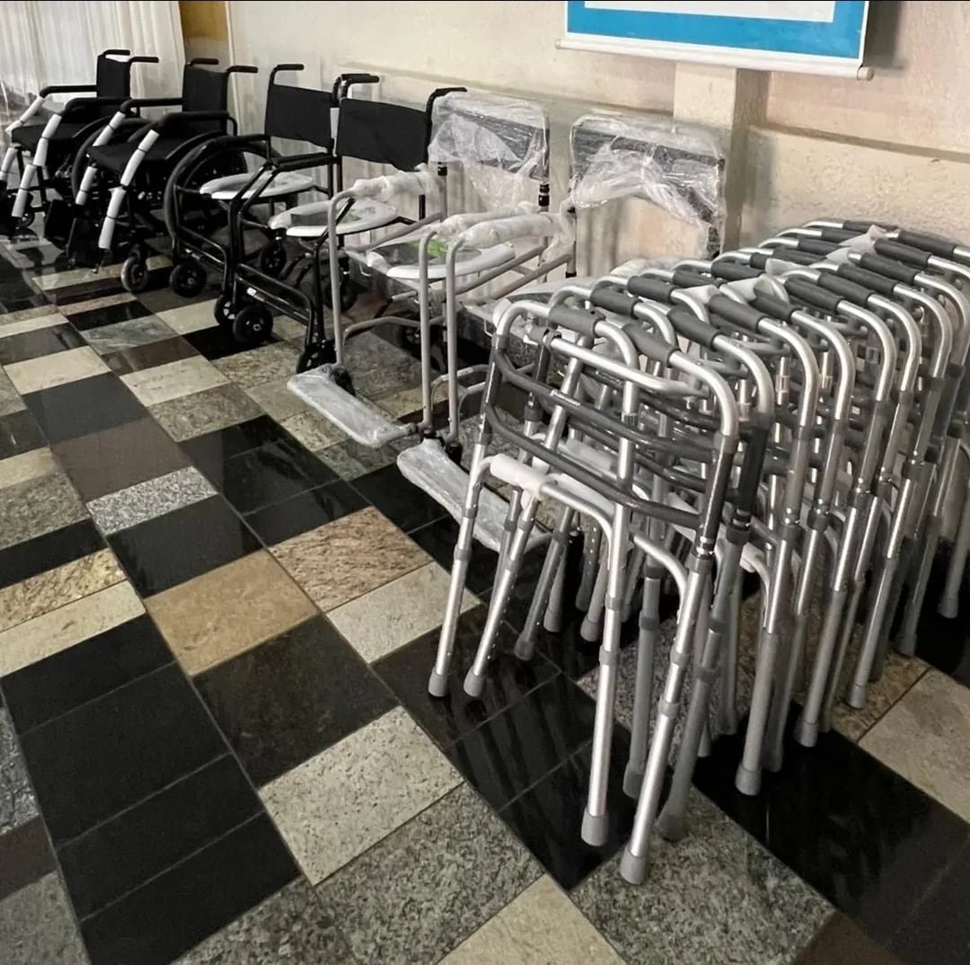 O Rotary Club de Santa Fé do Sul fez a aquisição de equipamentos ortopédicos para empréstimos (sem c...