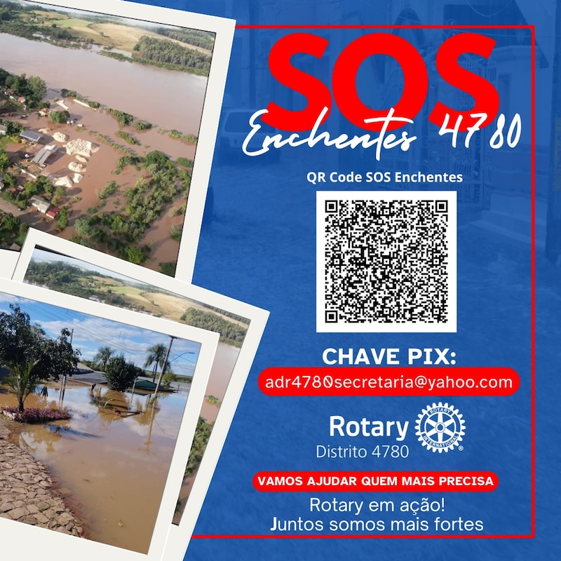 Emergência! Cheias dos Rios

Você pode ajudar!

O Rotary está mobilizado para apoiar as vítimas das ...