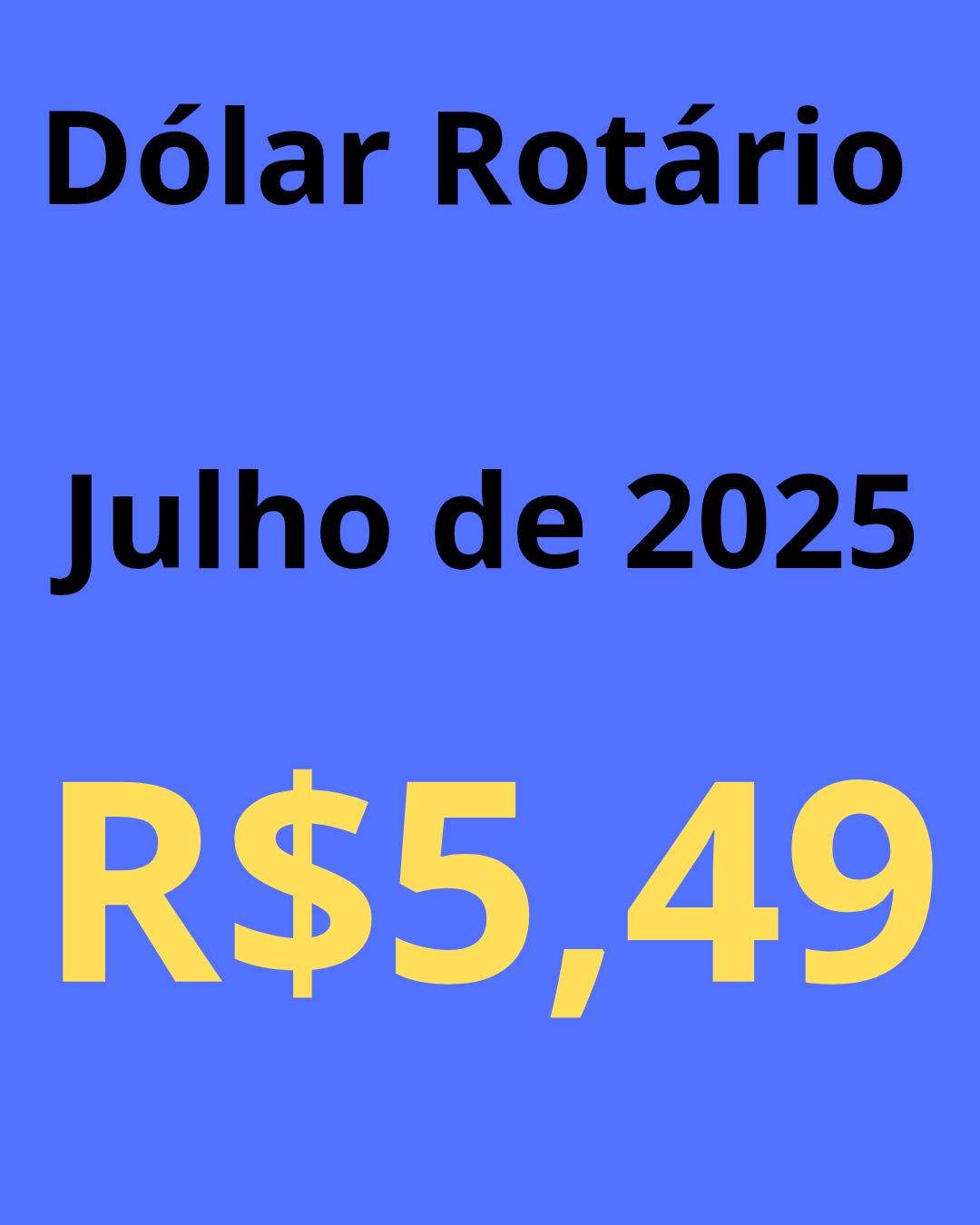 Dólar Rotário de julho de 2025 - R$5,49

https://www.instagram.com/p/DLl0rFXM6uL/?igsh=MTZycXljdGdma...