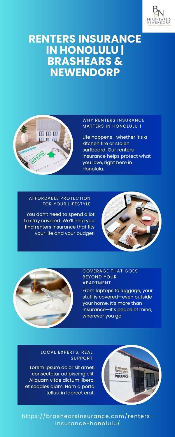 Renters Insurance in Honolulu | Brashears & Newendorp
Enjoy peace of mind with renters insurance in ...