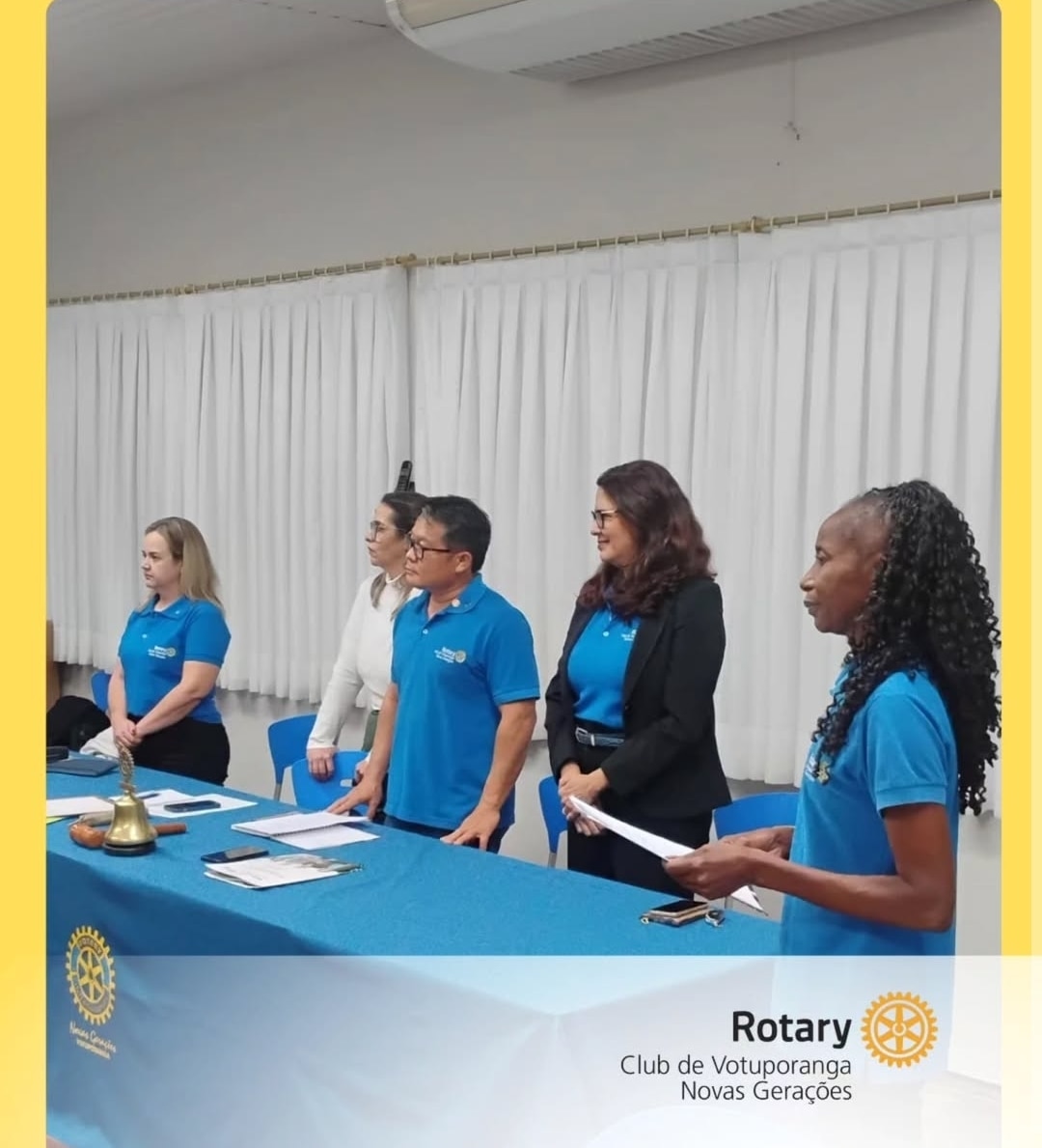Texto do Rotary Club de Votuporanga - Novas Gerações 

Começamos um novo ciclo!

A primeira reunião ...