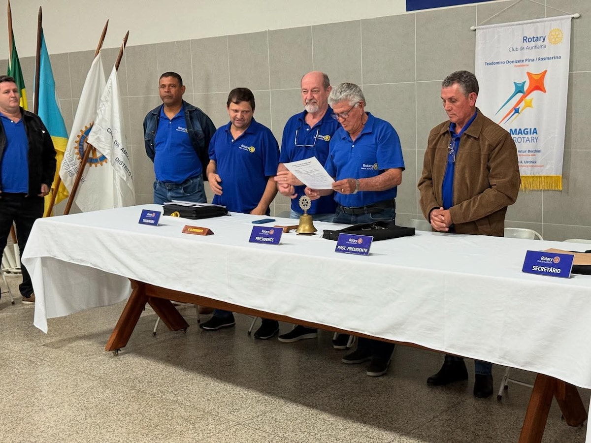 Texto do Rotary Club de Auriflama

Na noite de 3 de julho, realizamos a primeira reunião ordinária d...