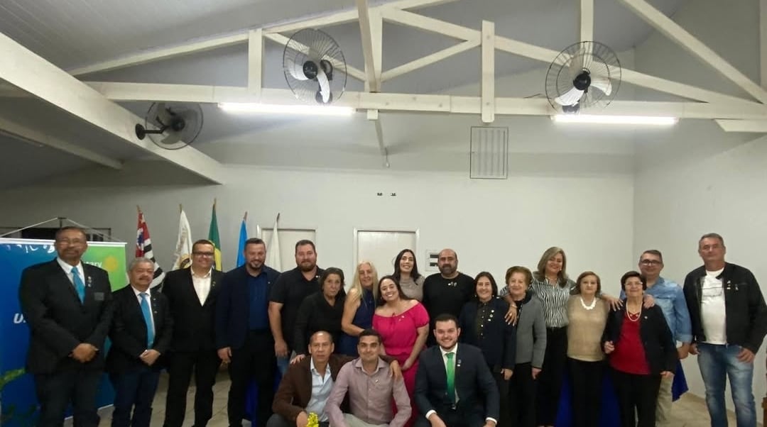 Cerimônia de Transmissão e Posse do Conselho Diretor 2025-26 do Rotary Club de Promissão. “Quem tem ...