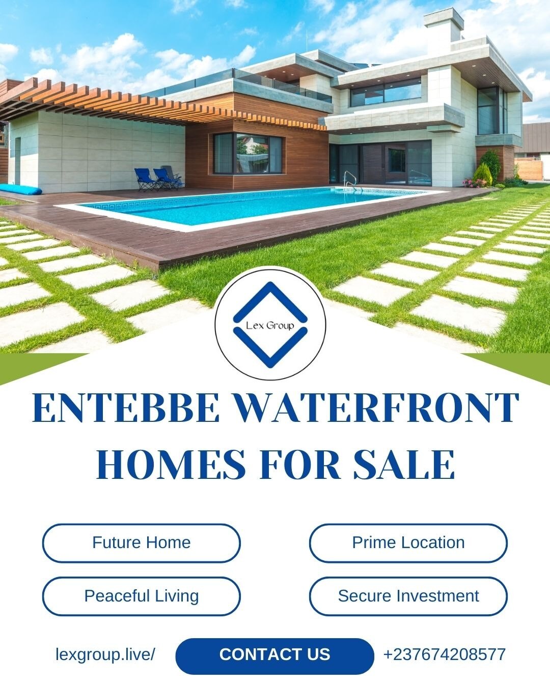 Entebbe Waterfront Homes For Sale
