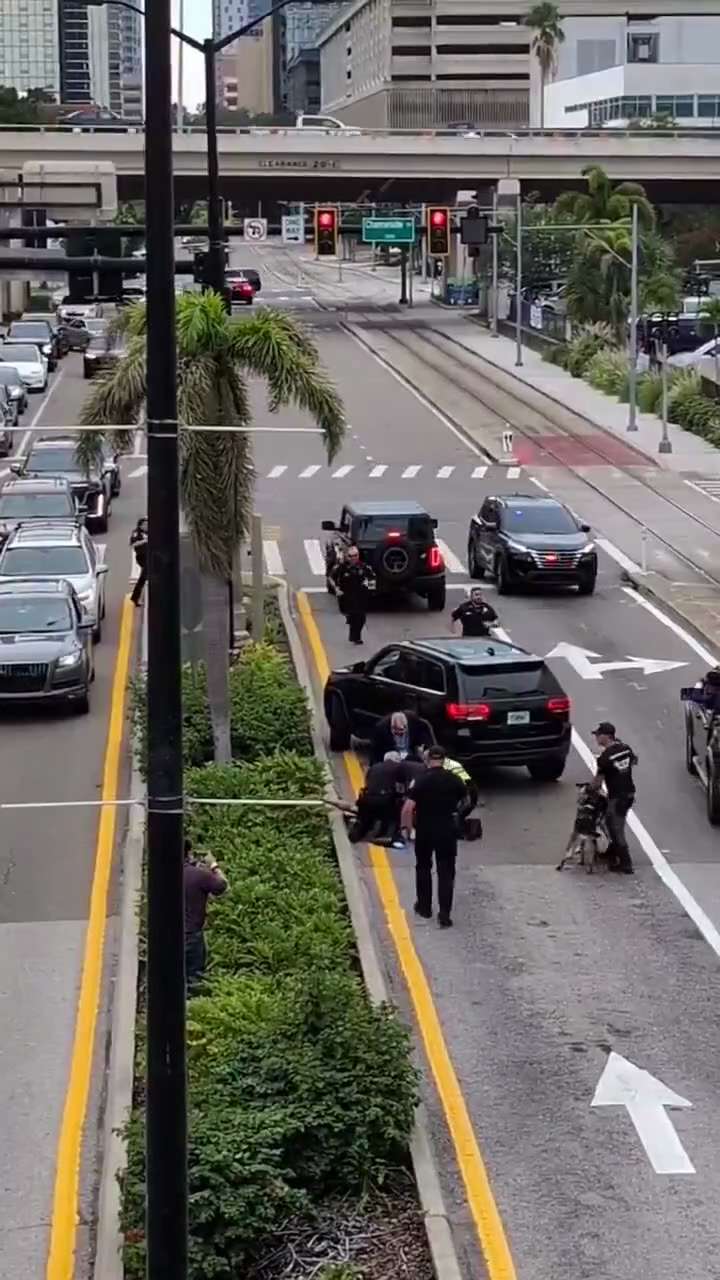 Another angle.  The fool was lucky he didn’t become ALPO 
