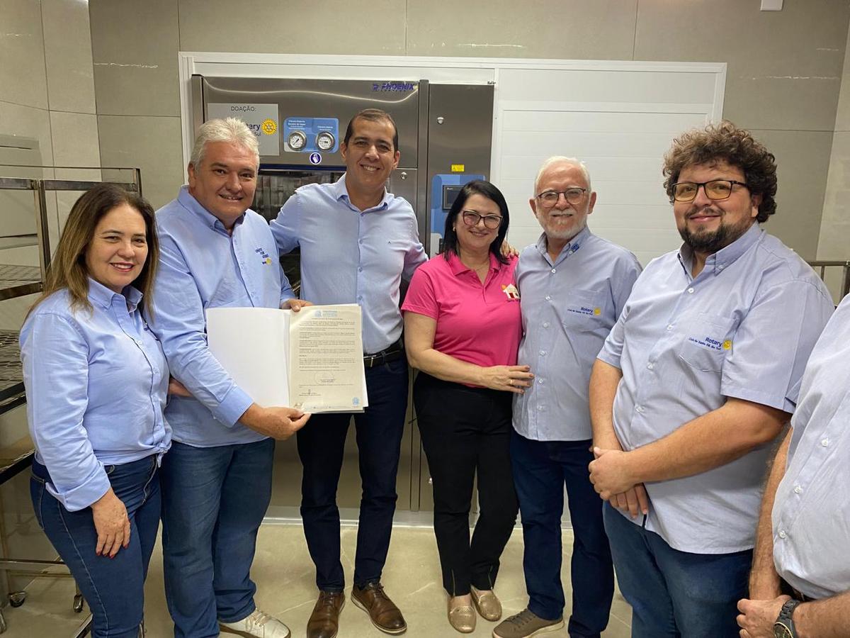 Visita oficial do casal Gov. Lelo e Cláudia Maset recebe publicação na página oficial da Prefeitura ...