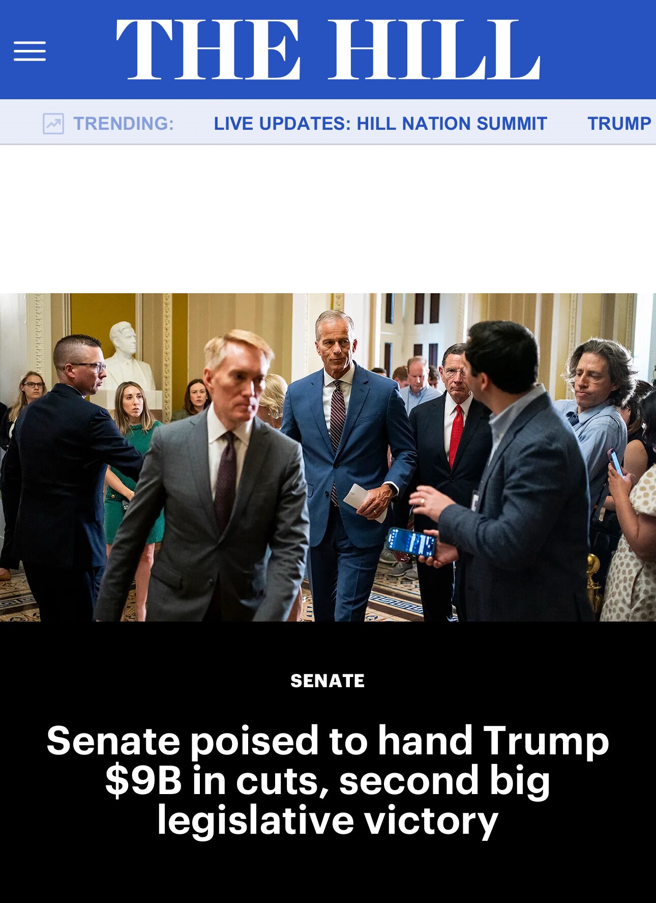 Russ Vought Grinds Out a Win

https://thehill.com/homenews/senate/5402834-senate-gop-passage-spendin...