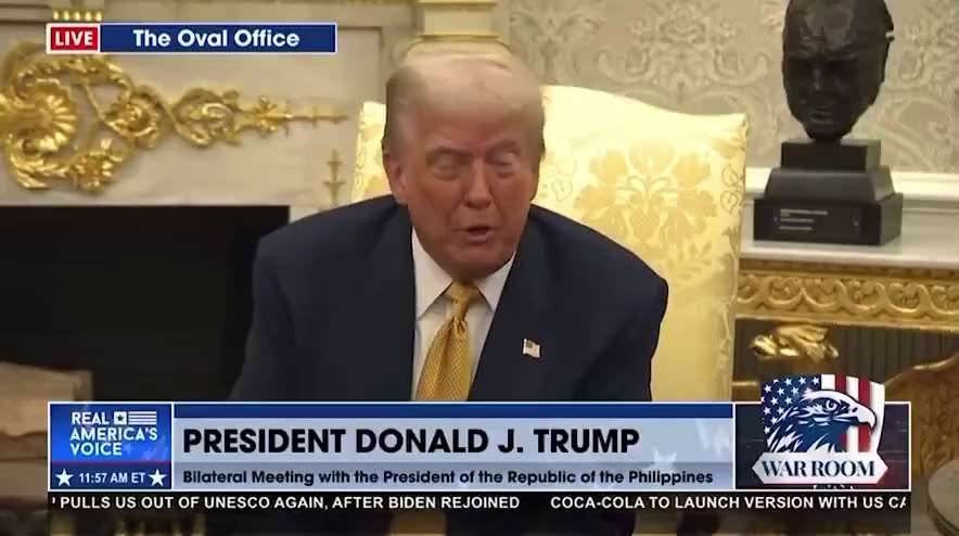 TRUMP: We caught Hillary Clinton, we caught Barack Hussein Obama… you ought to take a look at that a...