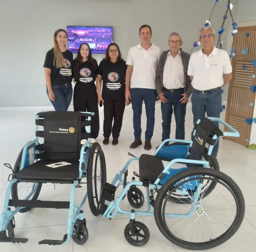 Texto do Rotary Club de Novo Horizonte 

Missão cumprida, ontem foi finalizada as entregas das cadei...