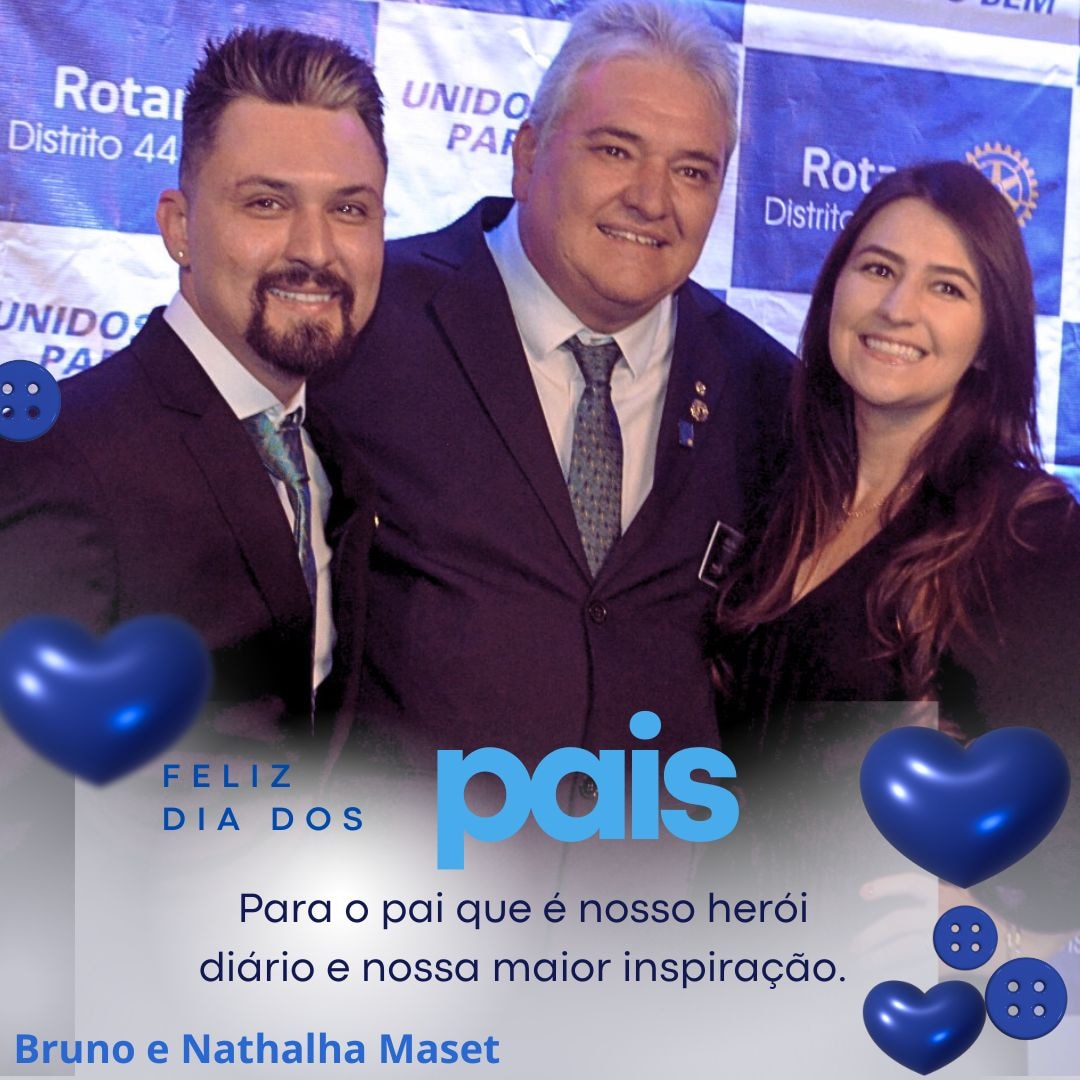Texto de Bruno e Nathalha (+7)  Maset

Pai,
Hoje celebramos não apenas o homem incrível que você é, ...