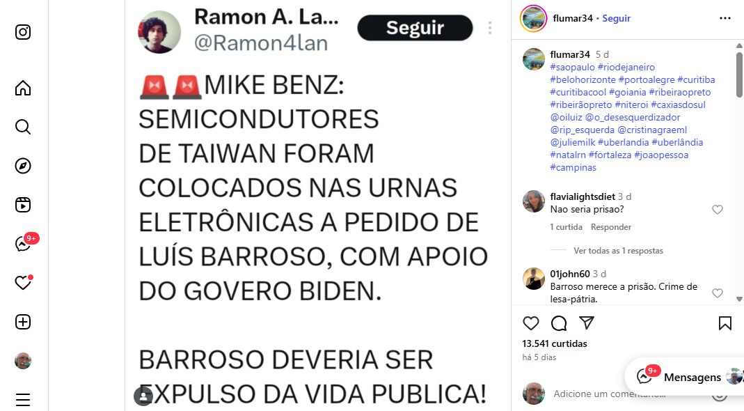 View laamaral's post on GETTR. Join the discussion, share your thoughts, and connect with the community.