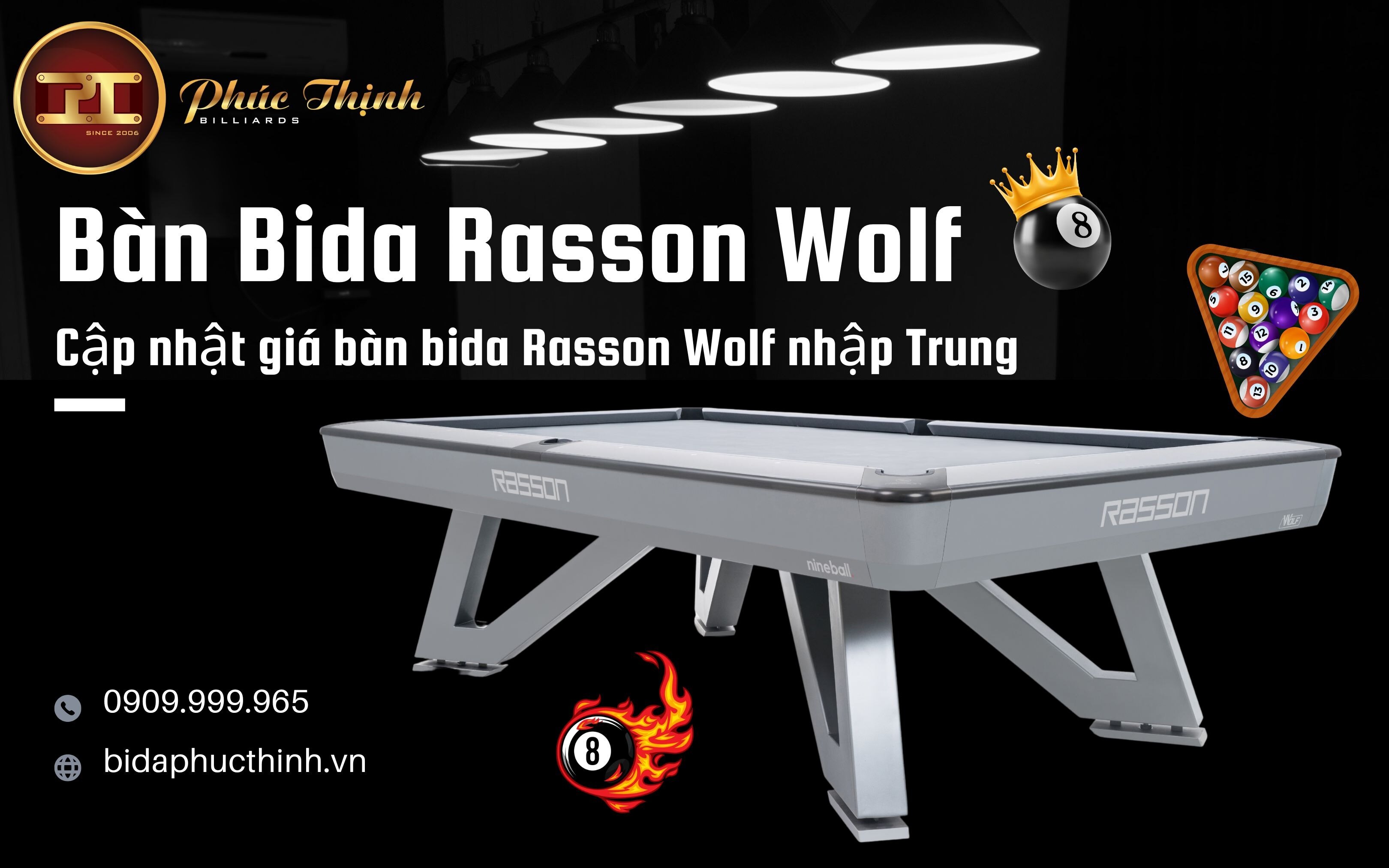 Bàn Bida Rasson Wolf – Cập nhật giá bàn bida Rasson Wolf nhập Trung

Bàn bida Rasson Wolf nhập Trung...