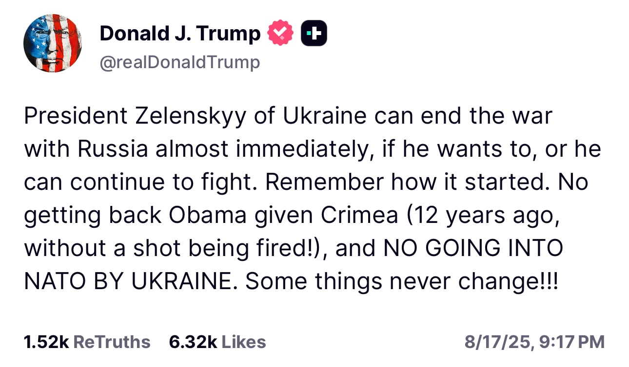 President Trump Gives Reality Check to Zelensky 

