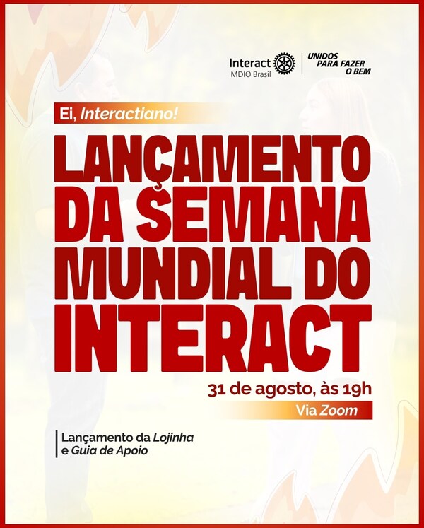 Texto do MDIOInteractBR 

CHEGOU A HORA, INTERACTIANOS!

Tá preparado?
Vem aí o LANÇAMENTO OFICIAL d...