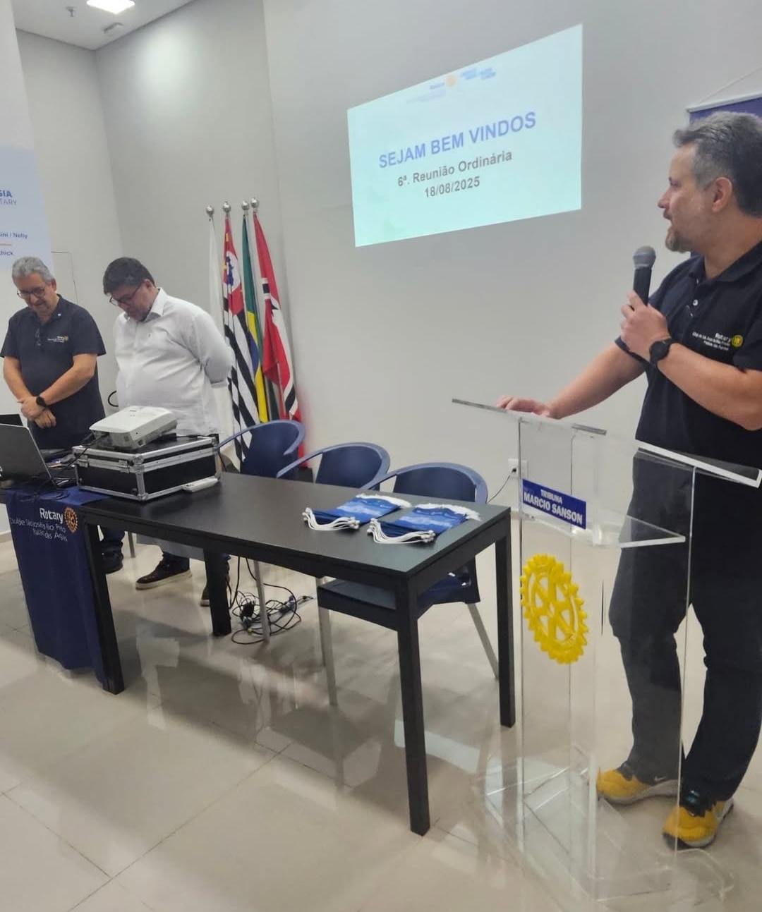 6ª Reunião Ordinária do Rotary Club de São José do Rio Preto - Palácio das Águas - 18 de agosto de 2...