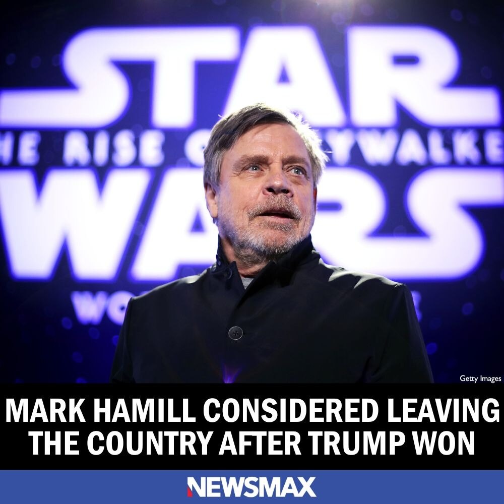 LUKE-WARM: Mark Hamill admitted he considered leaving the United States after President Trump was re...