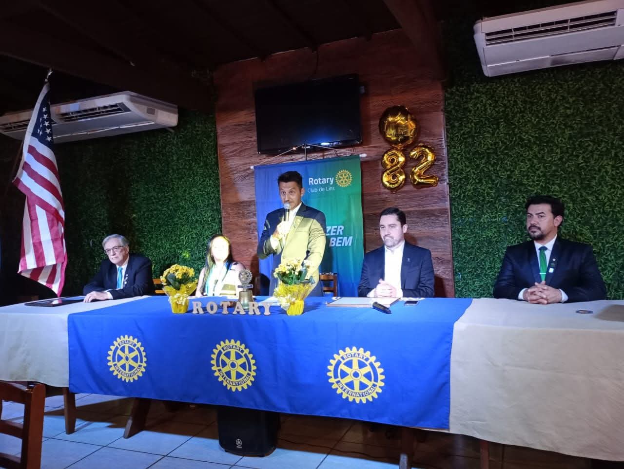 Texto do Gov. Israel Alfonso 

O Rotary Club de Lins comemorou nesta quinta-feira os seus 82 anos de...