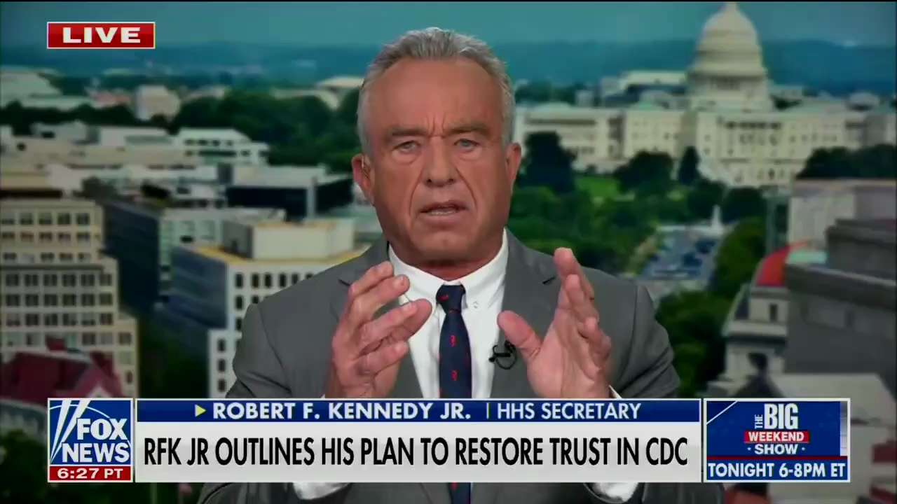 🚨 BREAKING: Secretary RFK Jr. reveals that he fired the CDC vaccine chief because for 7 MONTHS Kenn...