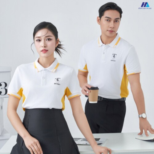 Áo polo đồng phục một trong những sản phẩm chủ lực tại Đồng phục Hải Anh, thiết kế cổ bẻ thanh lịch, form dáng vừa vặn, ...