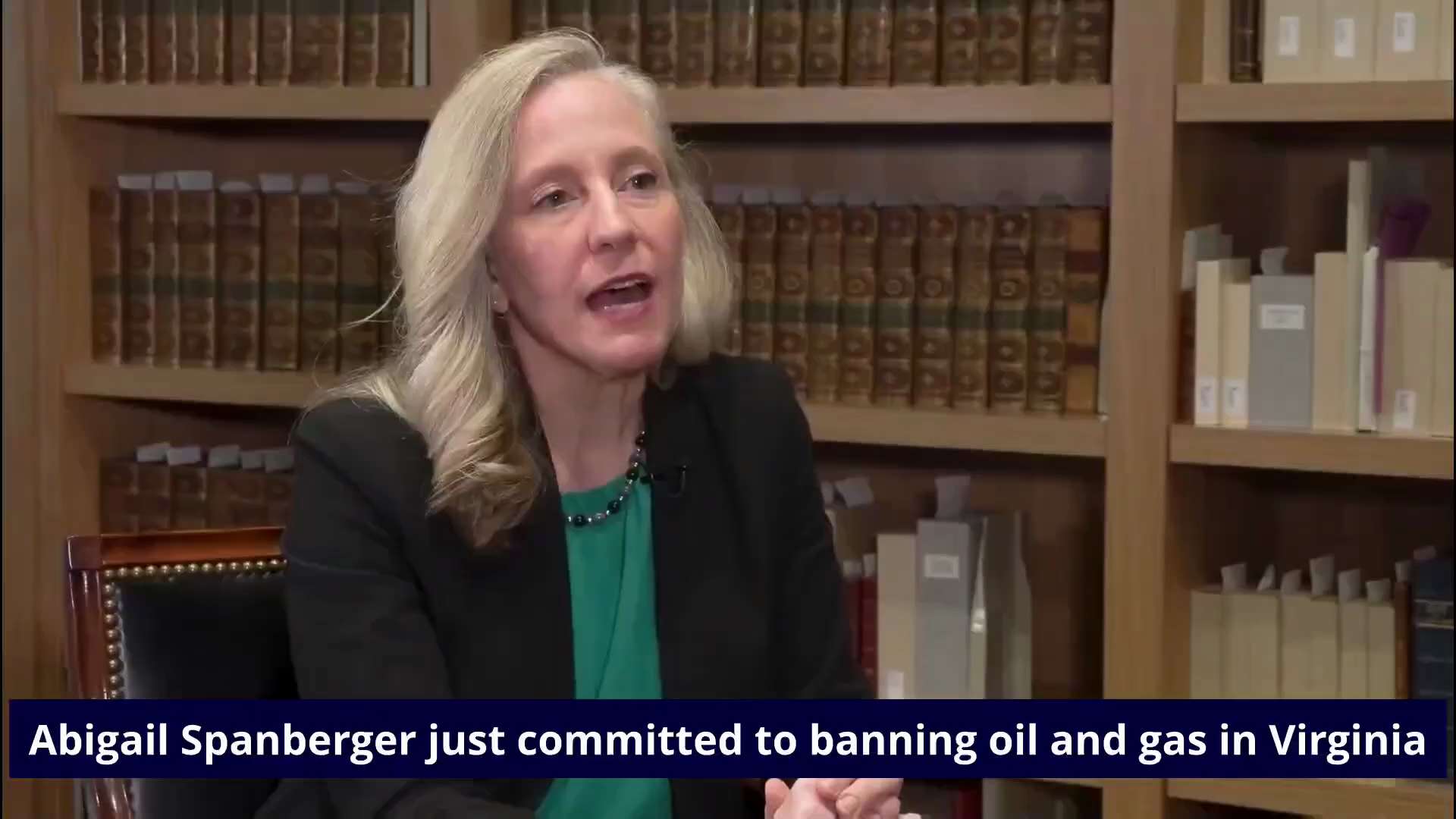 BREAKING: Abigail Spanberger just committed to banning oil and gas in Virginia. This would increase ...