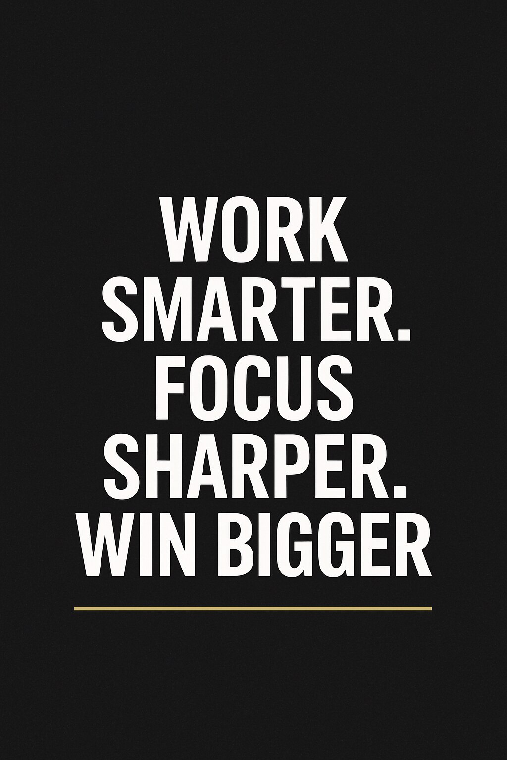 Success doesn’t come from working harder than everyone else, it comes from working smarter on what t...