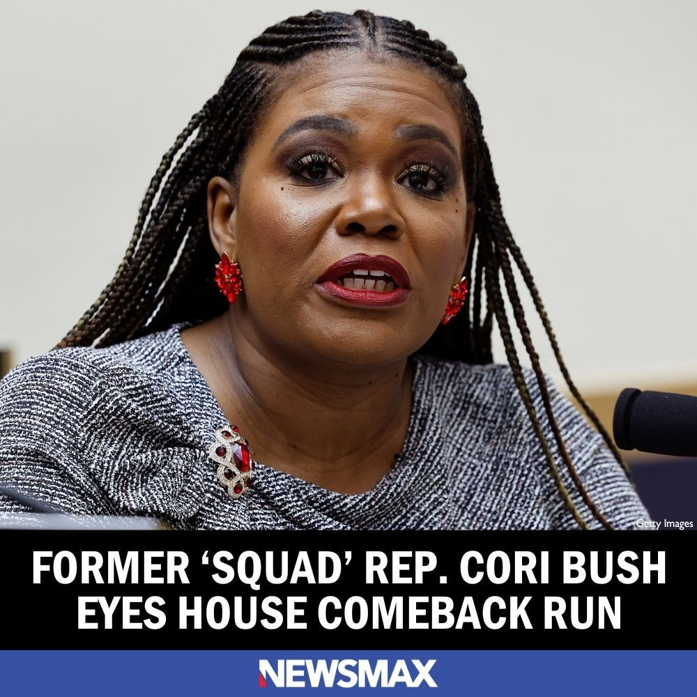 Former Missouri congresswoman Cori Bush, once part of the progressive group known as “The Squad,” la...