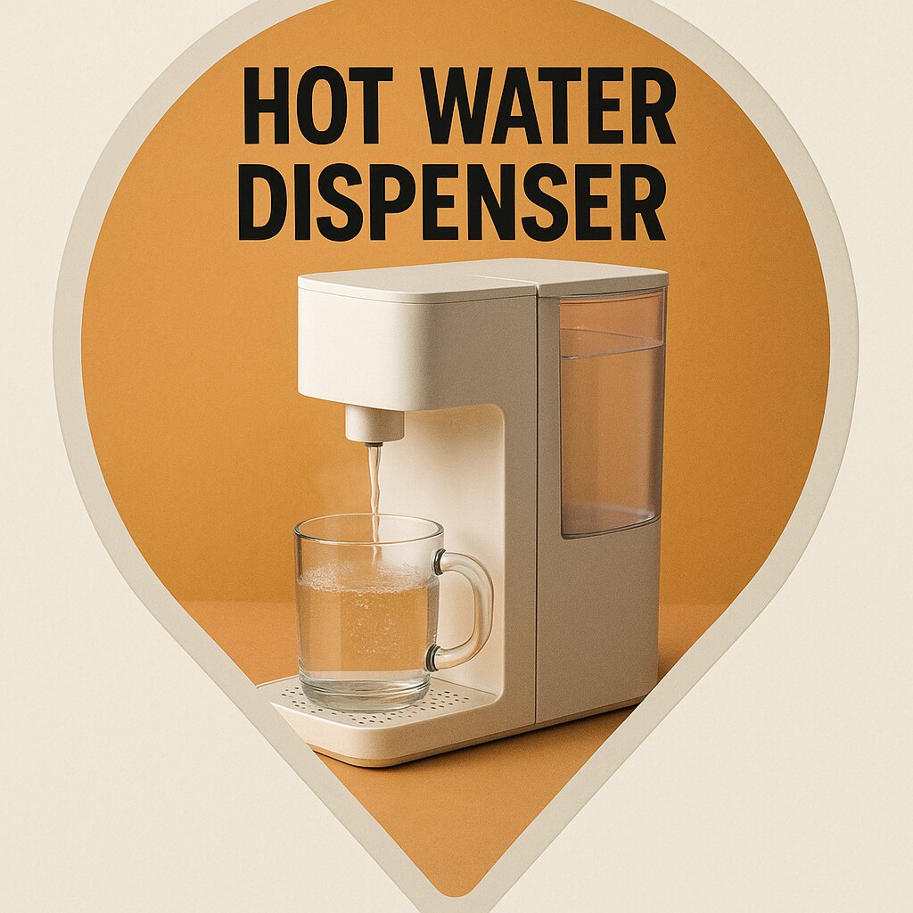 Say goodbye to waiting for the kettle — with our sleek hot-water dispenser, you get piping hot water...
