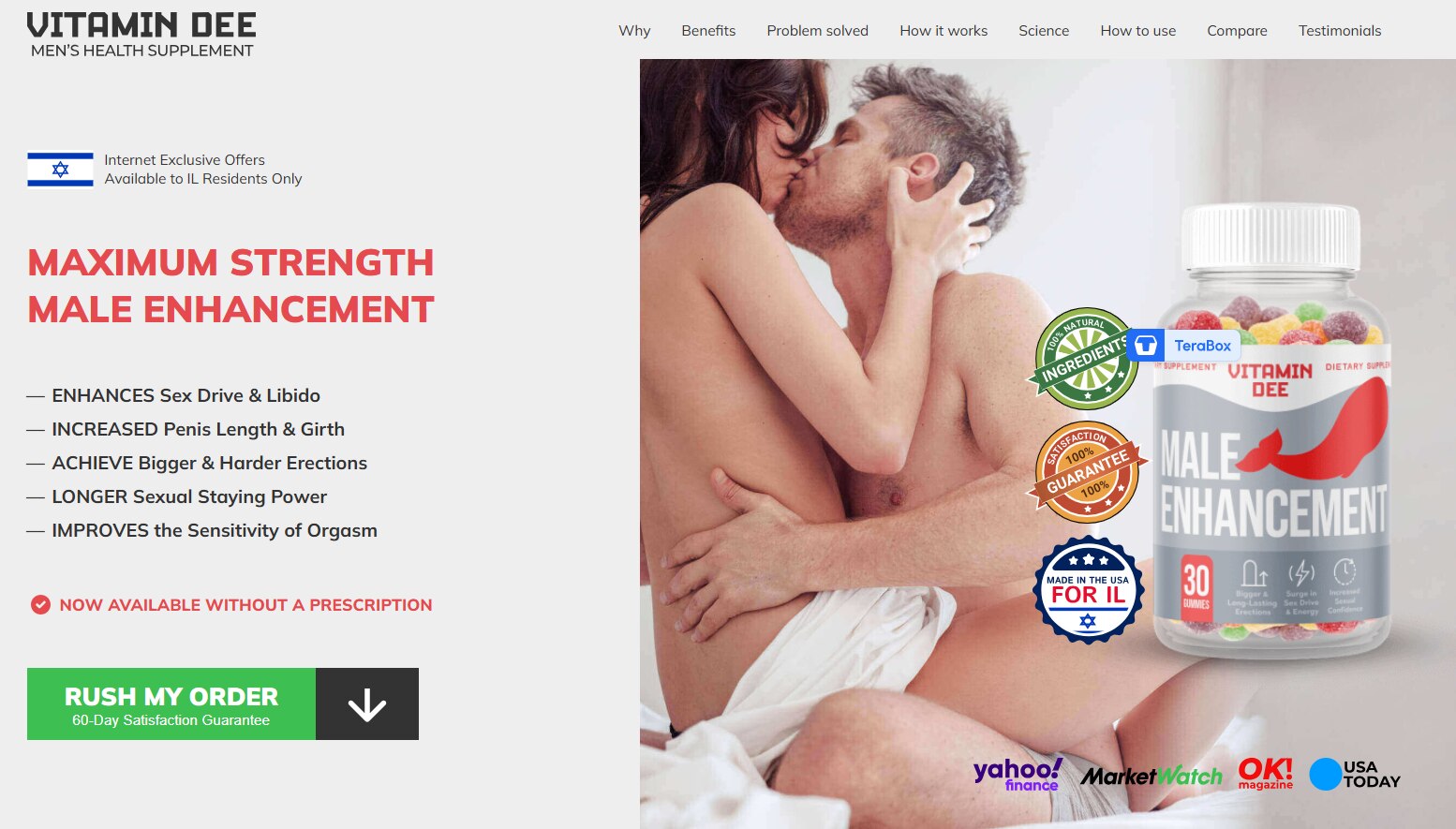 Vitamin Dee ME Gummies Israel

👇❗❗Shop Now❗❗👇

https://www.facebook.com/VitaminDeeMEGummiesIsraelR...