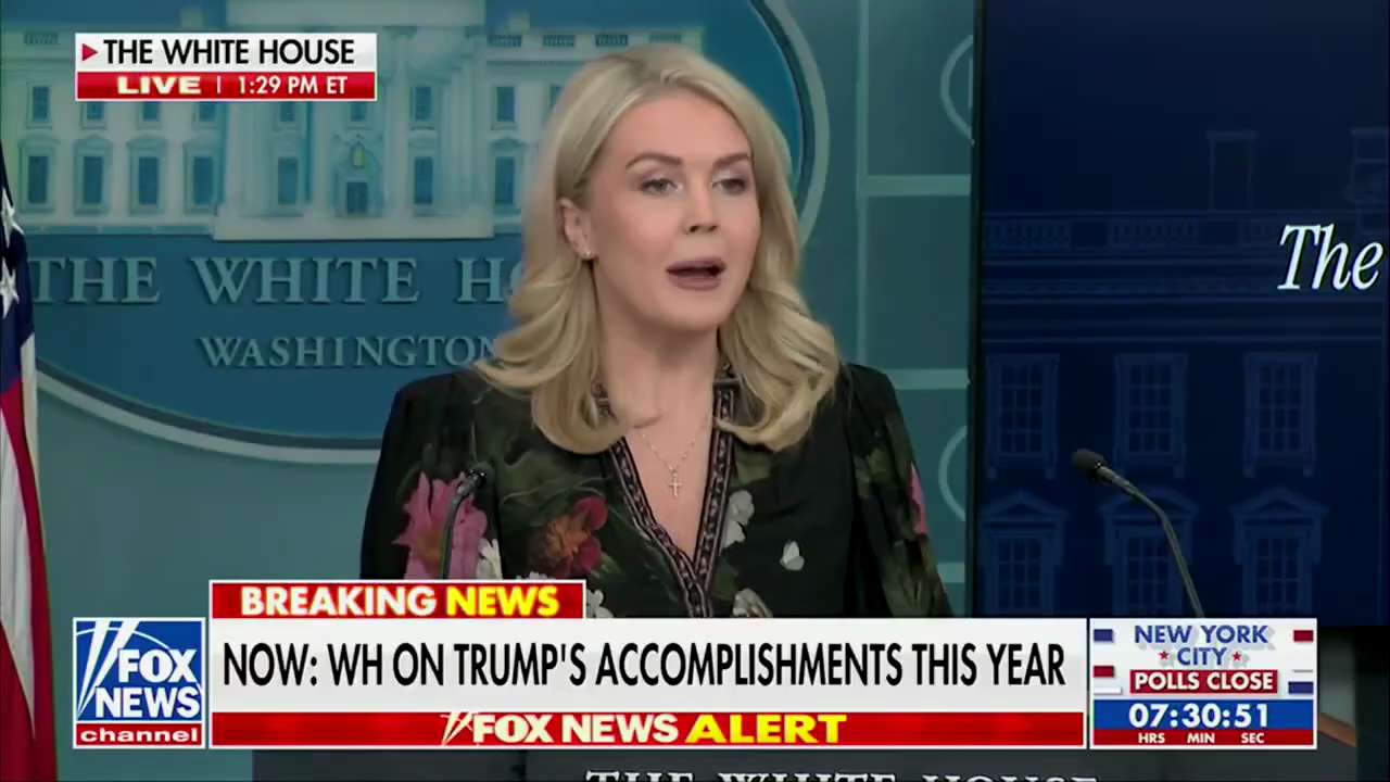 Karoline Leavitt Nov 5, 2025 · 9:43 AM EST


One year ago today, President Trump won a historic elec...