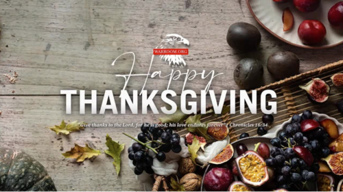 WARROOM THANKSGIVING SPECIAL