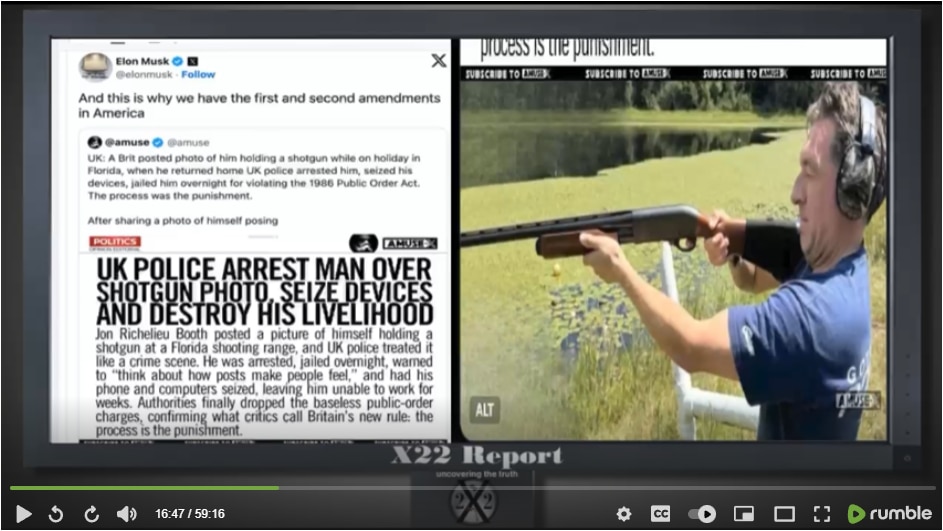 British Citizen Arrested for Picture Taken at Florida Gun Range...

He was warned about how posts ca...