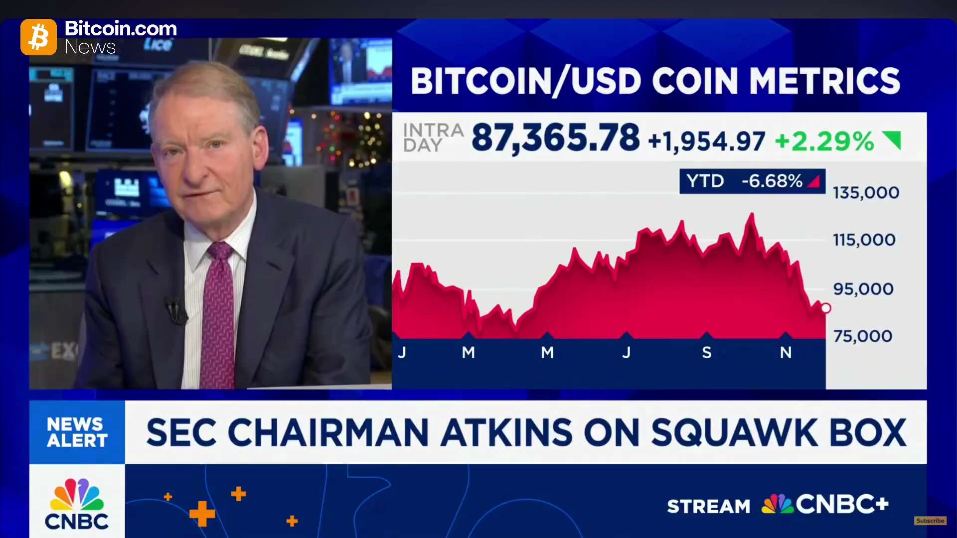 NEW: 🇺🇸 SEC Chair Paul Atkins speaks on finalizing various crypto bills before the year’s end.

🎙...