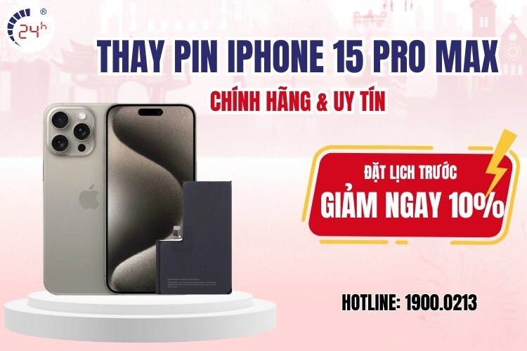 Những dấu hiệu cho thấy đã đến lúc thay pin iPhone 15 Pro Max

Bạn có để ý thời lượng pin xuống nhan...