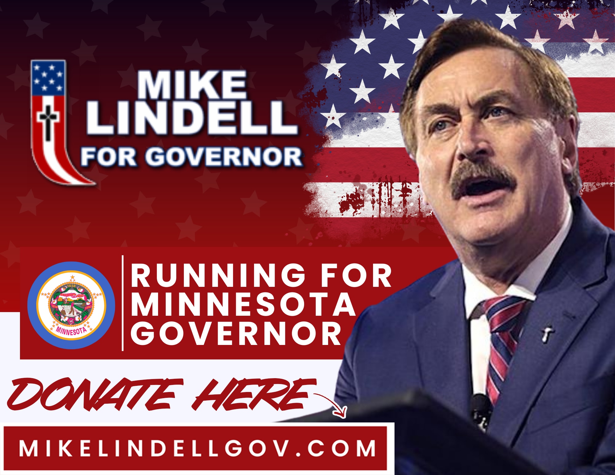 🇺🇸 I’m officially running for Governor of Minnesota and I need your support.
👉 http://
MikeLindel...
