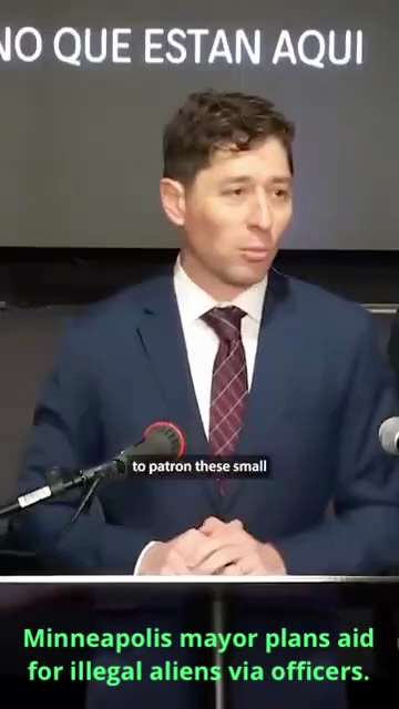 🚨NEW: Minneapolis Mayor Jacob Frey ANNOUNCES plans to AID & ABETT illegal aliens with the help of C...