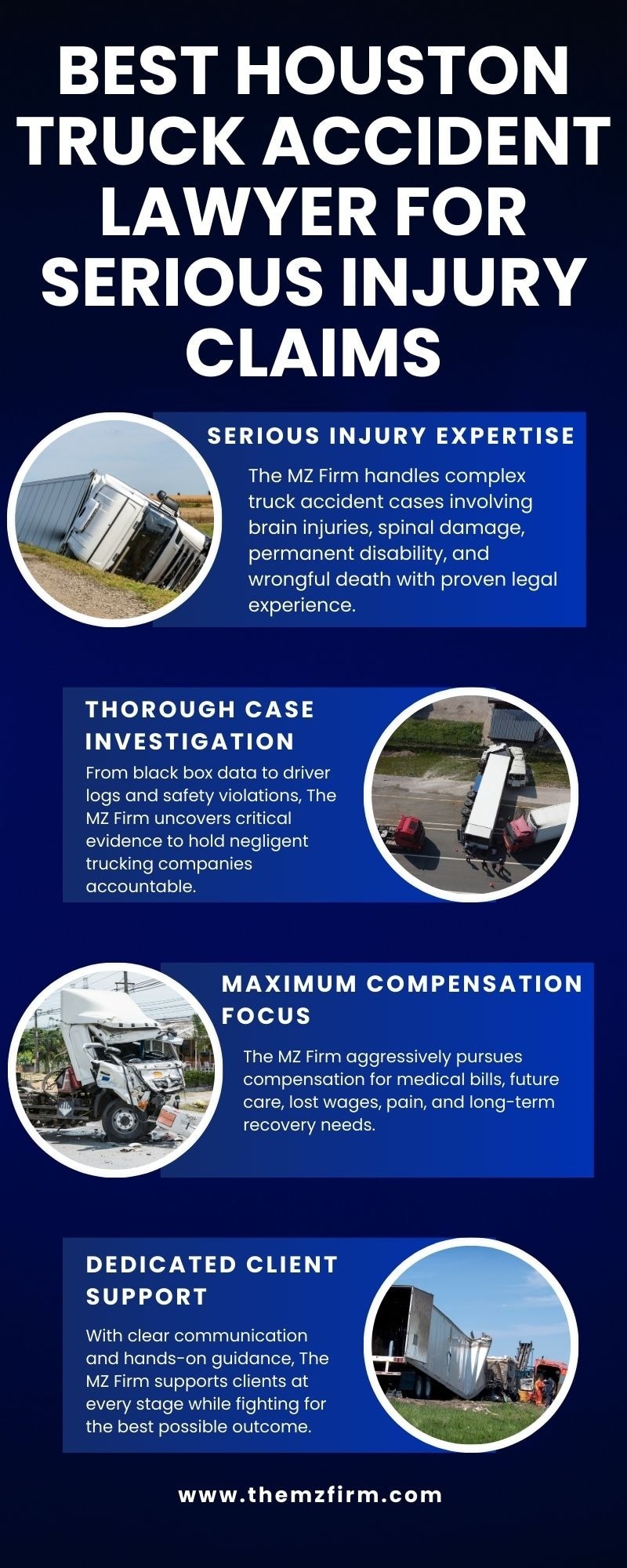 Best Houston Truck Accident Lawyer For Serious Injury Claims

Visit for more info - https://themzfir...