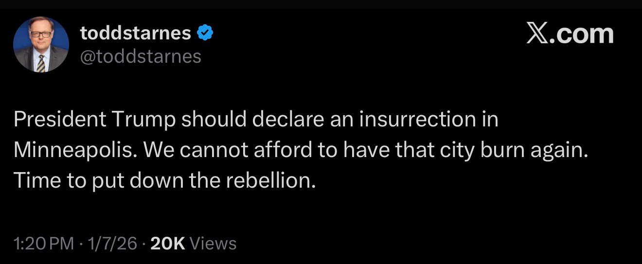 Just Do It

https://x.com/toddstarnes/status/2008966921866367392?s=46