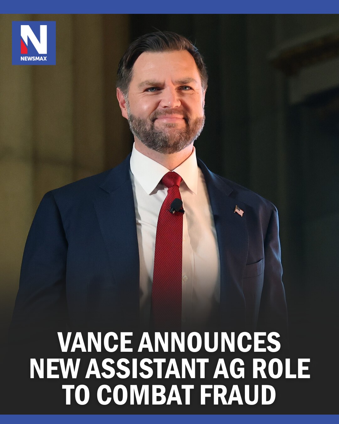 NEW POSITION: Vice President JD Vance said Wednesday the ⁠administration is creating a ​new assistan...