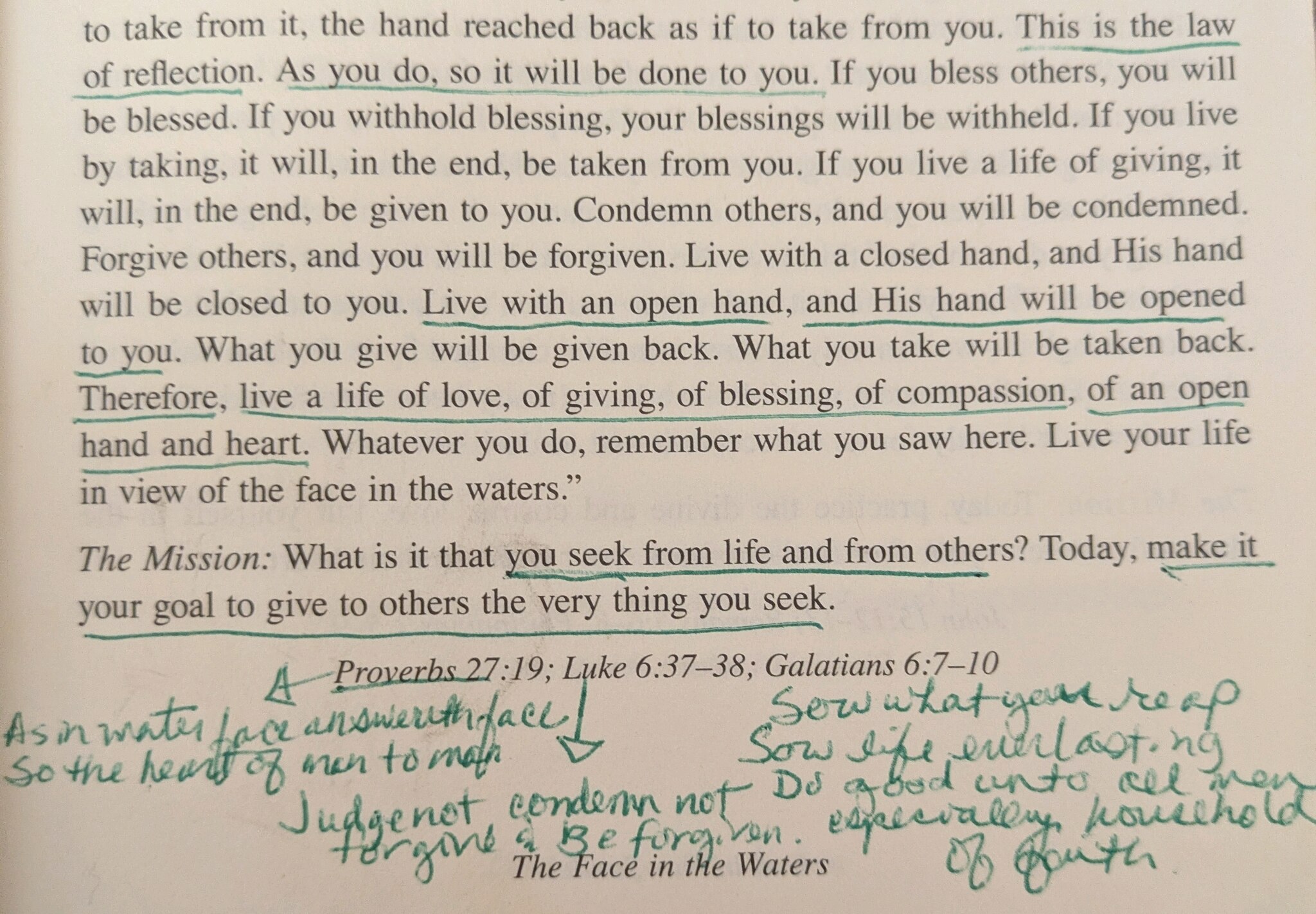 Golden rule and the Law of Reflection!